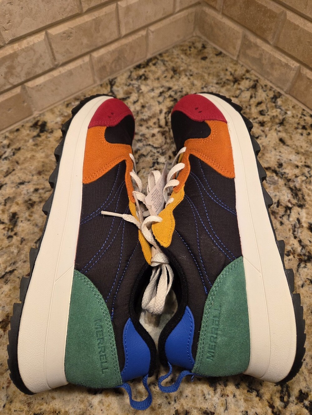 Merrell Alpine 83 Sport Sneakers NIB - Dazzle Multi Color Men 10/Women 11.5 - Picture 3 of 9